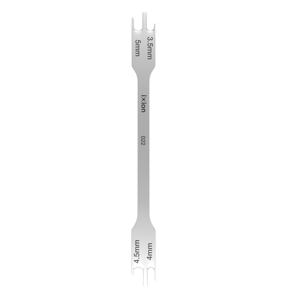 Calibro Ortodontico Per Posizionamento Brackets - Altezza 0.22mm, Strumento In Acciaio Inox