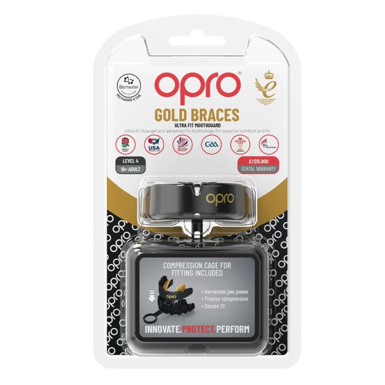 OPRO Self-Fit - Gold Braces