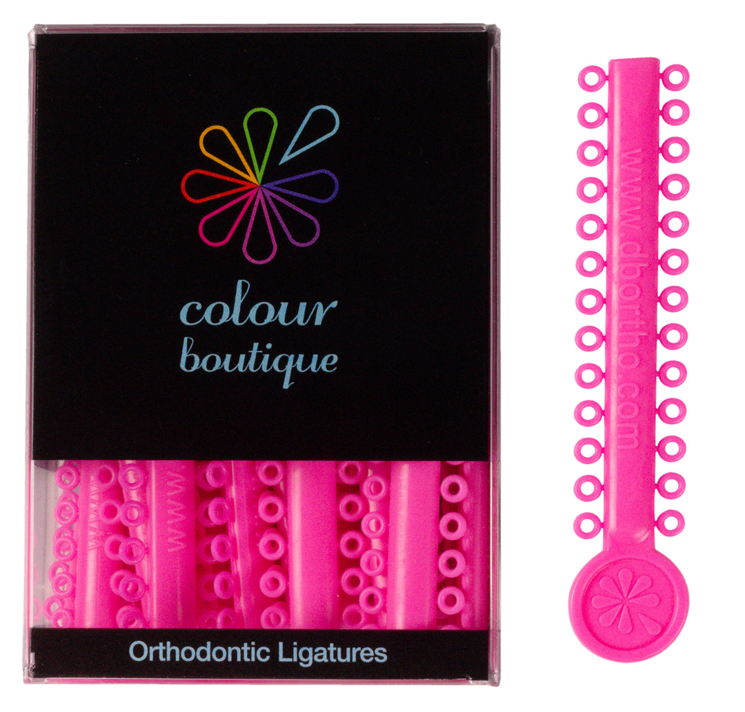Colour Boutique Elastomeric Ligatures