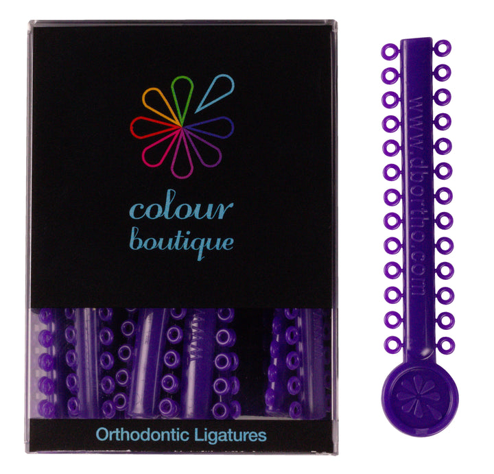 Colour Boutique Elastomeric Ligatures