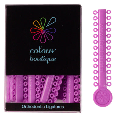 Colour Boutique Elastomeric Ligatures