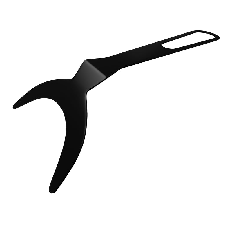 Black Stainless Steel Photo Lip Retractor