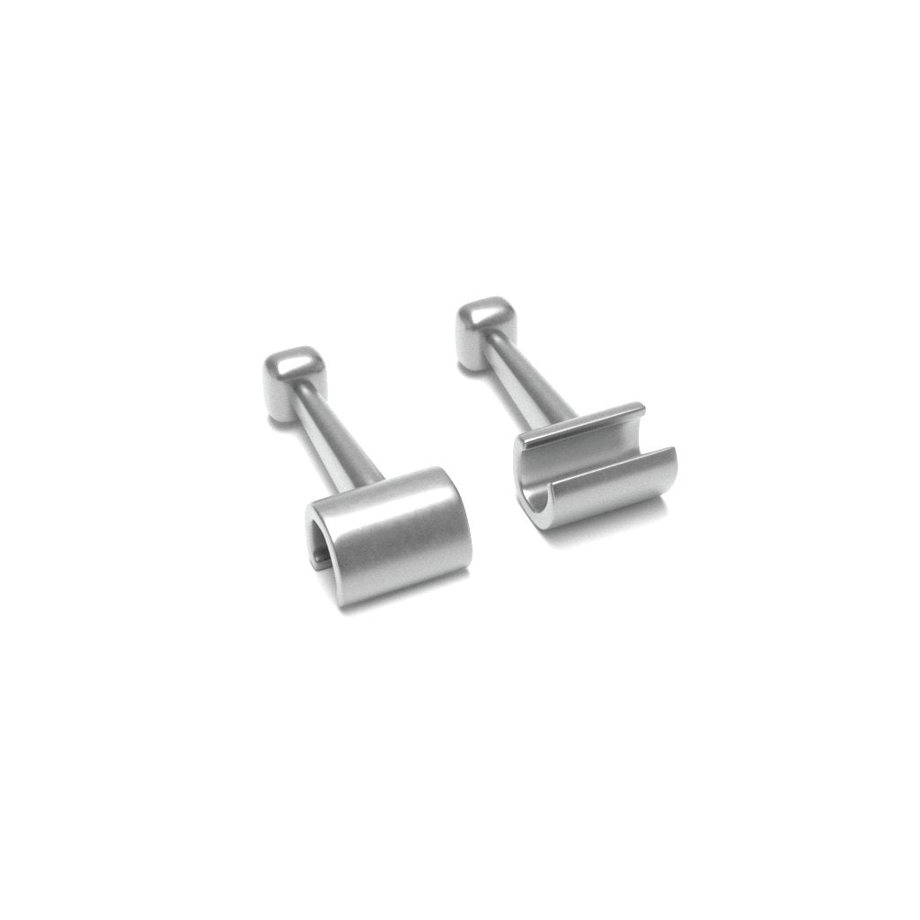 Crimpable Bi-Directional Ball Hooks