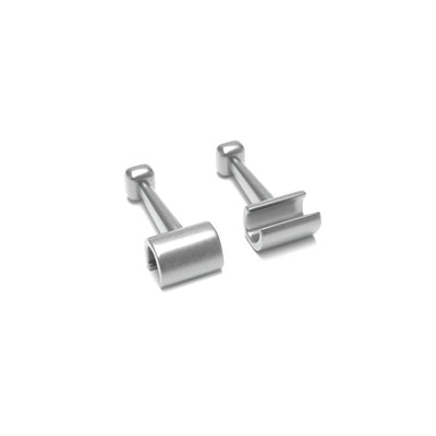 Crimpable Bi-Directional Ball Hooks