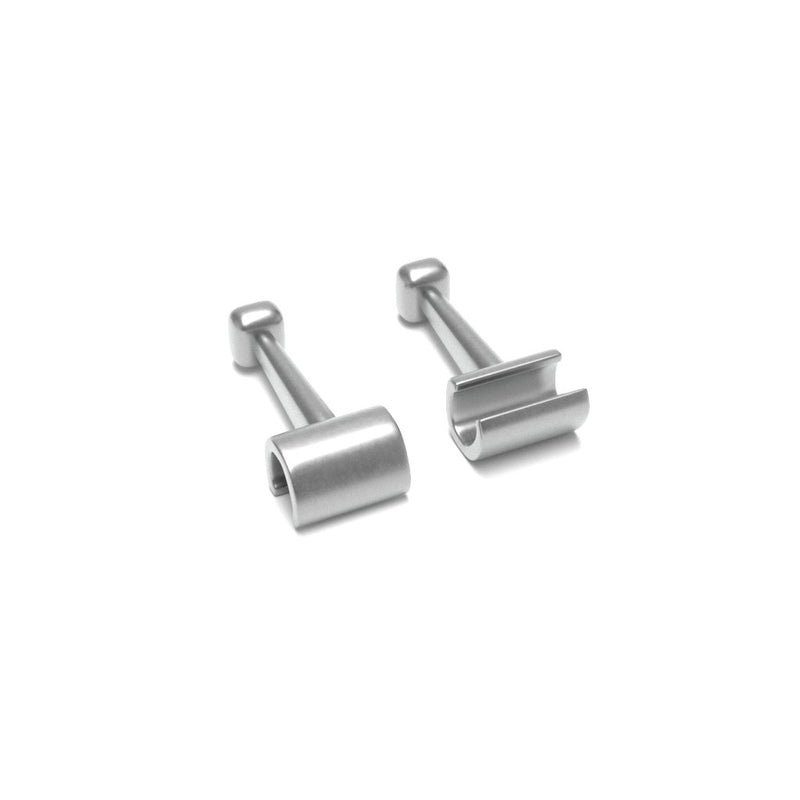 Crimpable Bi-Directional Ball Hooks