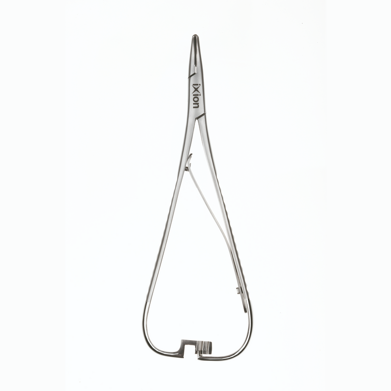 IX864 Curved Mathieu Needle Holder with T.C.