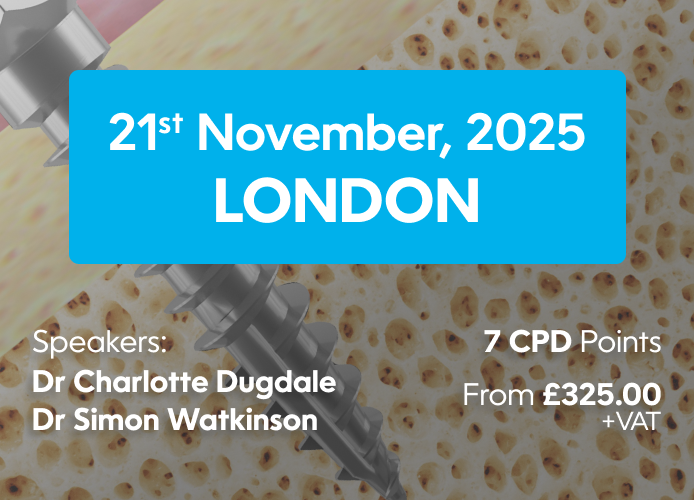 Mini Implant (TADs) Introductory Course - November 21, 2025 - London