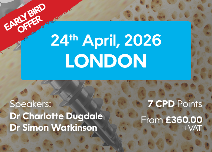 Mini Implant (TADs) Introductory Course - April 24, 2026 - London
