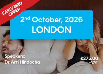 Anti-Snoring and Sleep Apnoea Solutions - October 2, 2026 - London