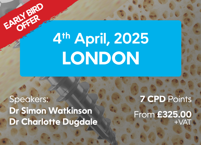 Mini Implant (TADs) Intro Course - April 4, 2025 - London