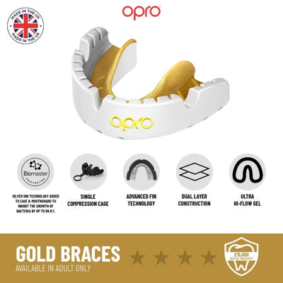 OPRO Self-Fit - Gold Braces