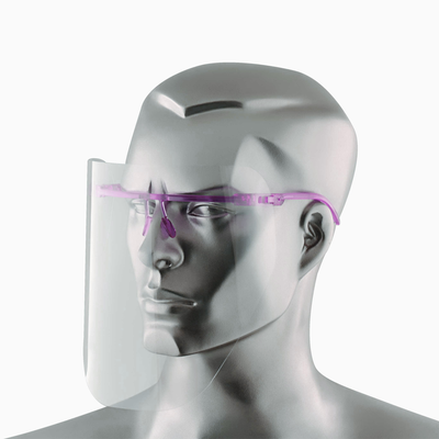 Face Visor with Disposable Face Shields