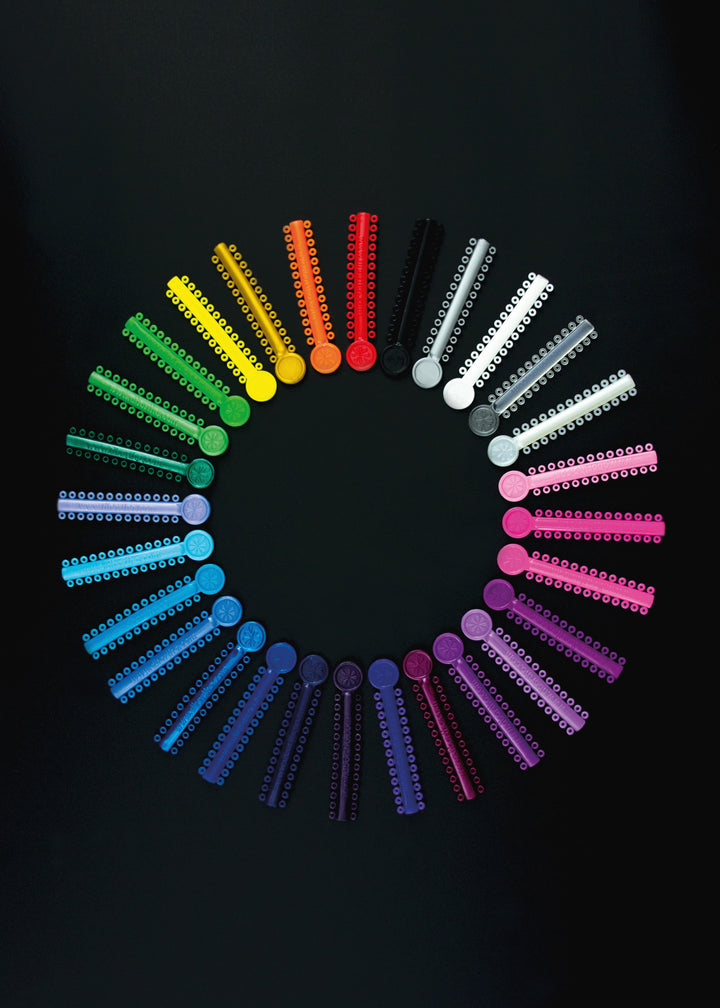 Colour Boutique Elastomeric Ligatures